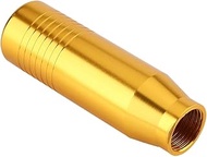 ZJchao Universal Aluminum Manual Gear Shifter Knob, Silver Racing Style Car Transmission Stick Shift