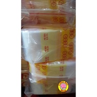 12x8 plastic clip bag