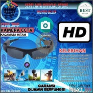 Spy Cam Kacamata Outdoor Kamera HD 720P Pengintai Bentuk Kacamata