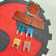 Plug Fuse / Small Plug Fuse / DX Mini Fuse 15A / 20A / 25A / 30A