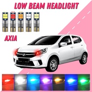 PERODUA AXIA LOW BEAM HEADLIGHT LED BULB RGB HeadLamp Mentol Lampu Senja Kecil Spotlight T10 axia