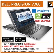 DELL GAMING LAPTOP Precision/Latitude (3571/3561/3551)(1 YEAR WARRANTY T&C) Core i9/i7 15.6"inch FHD