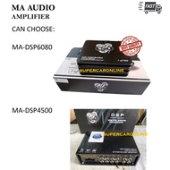MA AUDIO MA-DSP4800 MASTER SERIES 8 CHANNEL DSP AMPLIFIER MA-DSP6080 LIMITED SERIES 6 CHANNEL DSP AM