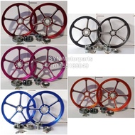 Y15ZR V1 V2 , Y125Z Y125ZR AJI RACING SPORT RIM FG505 SP505 505 FORGED PNP