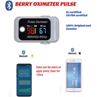 (FREE BATTERY) Fingertip Pulse Oximeter BM1000  (CE&FDA Approved) with Bluetooth Wireless OLED Check