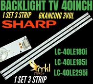 BACKLIGHT TV 40INCH SHARP LC-40LE185i-LC-40LE180i-LC-40LE295i BACKLIGHT TV LED 40INCH