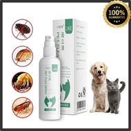 Spray Kutu Kucing, Cat Flea Spray, Pet Deodorant Spray Anti Flea / Ubat Kucing Anjing Kulit Gatal Ku