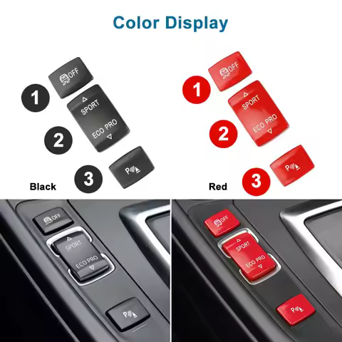Interior Console Sport ECO Pro Switch Button ESP AntiSlip Radar Sensor For BMW F20 F21 F22 F23 F30 F