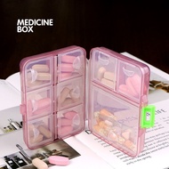 9 Grids Medicine Storage Organizer Case Box Portable Med Pill First Aid Kit Container Moisture Proof