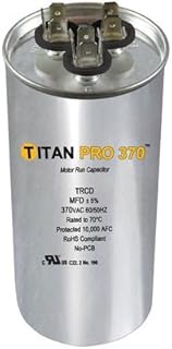 PACKARD TRCD455 Titan Pro 45+5 MFD 370V Round Run Capacitor Replaces PRCD455