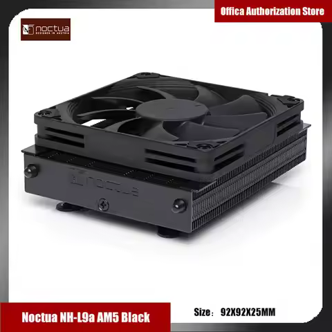 Noctua NH-L9a-AM5 92mm Fan AM5/AMD Platform CPU Cooler 37mm Height NH-L9a-AM5 Tower Radiator 6 Years