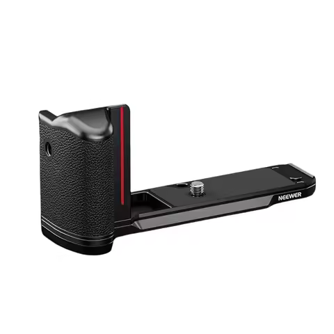 NEEWER Ultra Thin Retro Retractable Handgrip L Shape Grip For Nikon Z Fc Camera Mounting Baseplate W