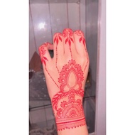 [CLEARANCE SALE] RED SERIES HENNA/ STIKER INAI/ STIKER INAI PENGANTIN Waterproof Long-lasting