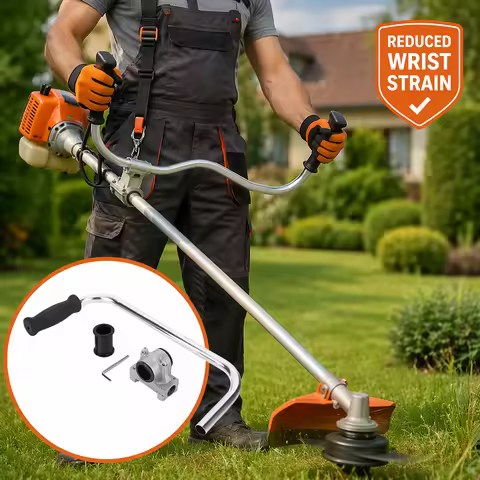 Trimmer Handle - Ergonomic Trimmer Grip Weeder Trimmer Handle Lawn Trimmer Handle for Lawn Care Trim
