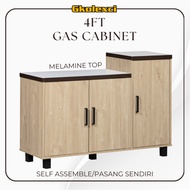 GKOLEXCI (PASANG SENDIRI) - 𝐌𝐄𝐋𝐀𝐌𝐈𝐍𝐄 𝐓𝐎𝐏 Gas Kabinet Dapur Gas Cabinet Rak Almari Masak Gas Stove Me