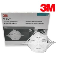 READY STOCK *50Pcs/Box* 3M™ VFlex™ Particulate Respirator 9105, N95 Face Mask