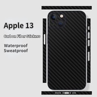 (Great. Cell phone case)    ใช้ได้กับฝ้าโปร่งใสสติ๊กเกอร์สูงสุด Aphone 12 Pro สำหรับ Iphone 11 12 13 Pro Max Iphone12 13 Mini ฟิล์มด้านหลังโทรศัพท์มือถือรวมทุกอย่างป้องกันรอยขีดข่วน