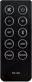 Beyution RC100 Replace Remote Control Fit for Edifier RC10D,R2000DB, RC100, R2000D, Bookshelf Multim