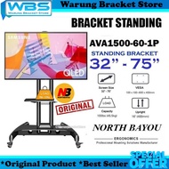 TV bracket, standing TV bracket, North Bayou NB AVA 1500 60 1P 30-75 inch TV STANDING BRACKET AVA150
