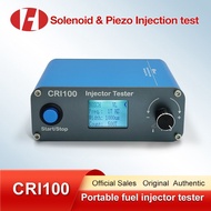 CRI100เครื่องทดสอบหัวฉีดคอมมอนเรลสำหรับ Bosch Denso Delphhi แม่เหล็กไฟฟ้า C9 C7แมวจำลองขดลวด Piezo