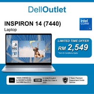 Dell Inspiron 14 7000 Komputer Riba 2-in-1 Laptop ( Intel 7 150U/5 120U/i5-1335U/AMD Ryzen 7 8840HS/