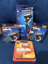 Gillette Proglide 5+1 and Fusion 5+1 Razor Blades