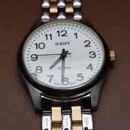 Script by J-Axis Men Watch