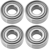 SG Store Pack of 4 Lawnmower Bearings 204RR6 Z9504RST P204RR6 204BBAR Compatible with John Deere JD9