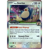 [Original TCG] Pokemon SV Journey Together: Hop's Snorlax - 184 (Prerelease Promo)