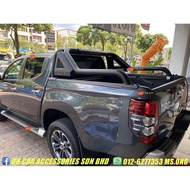 Mitsubishi Triton 2015-2020 SAFIR Roll Bar 4WD Sport Bar With Brake Light [READY STOCK]