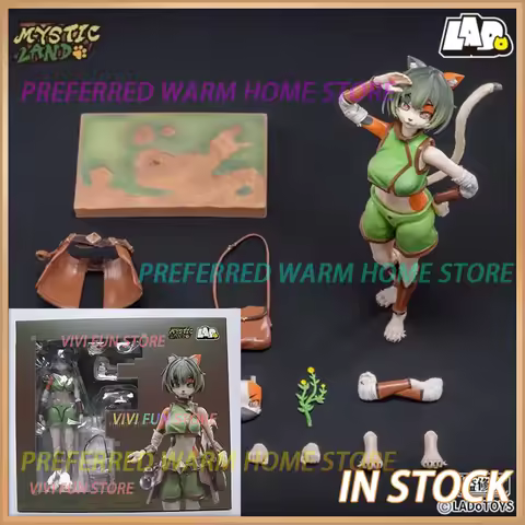 In Stock LADoTOYS ERA-002 TONIA TIGRIS HERBAL IST Ver. Movability Model Toys 1/12 Cat Beautiful Girl