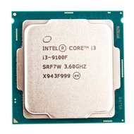 Intel Core i3-9100F CPU 3.6GHz 4-Core LGA 1151 Processor (Tray, Without Cooler)