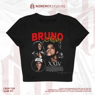 KATUN NORACY.STUDIOS - CROP TOP BRUNO MARS XXIV | ROCK MUSIC METAL BAND | GRUNGE CROPTOP BLACK SKENA