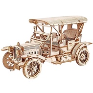 Halloween Robotime Rokr 3D Puzzle Car Wooden Model kit Vintage Car 1:18 Army Field Car 1:40 Heavy Tr