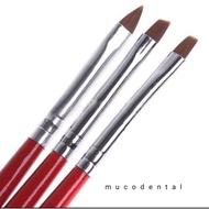 Mucodetal nylon brush/ anterior composite dental filling brush/ composite/