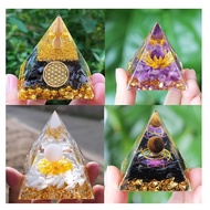 Energy Generator Orgone Pyramid Crystals Peridot Healing Reiki Chakra Reiki Chakra Generator Orgonit