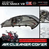 Air Cleaner Cover NVX NMAX V2 Air Filter Cover New Tinted Airbox Cover Increase Air Flow High Airflo