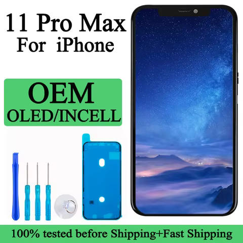 A2218 A2161 A2220 100% Tested Premium Lcd For IPhone 11 Pro Max Factory Display Touch Screen Digitiz