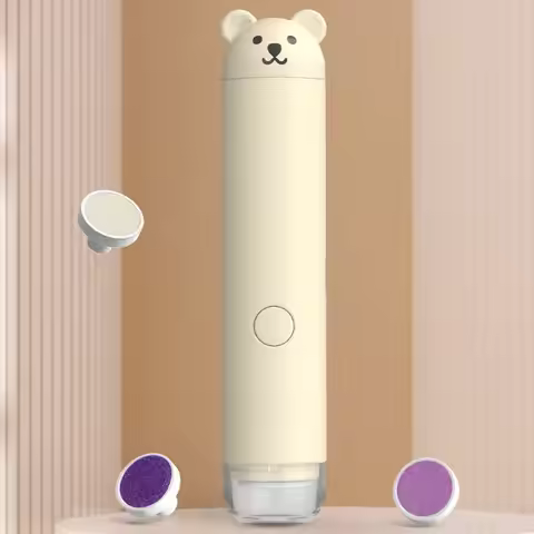 Little Bear Electric Nail Grinder, Electric Nail Polish Remover for Babies, Anti Scratch, Portable N