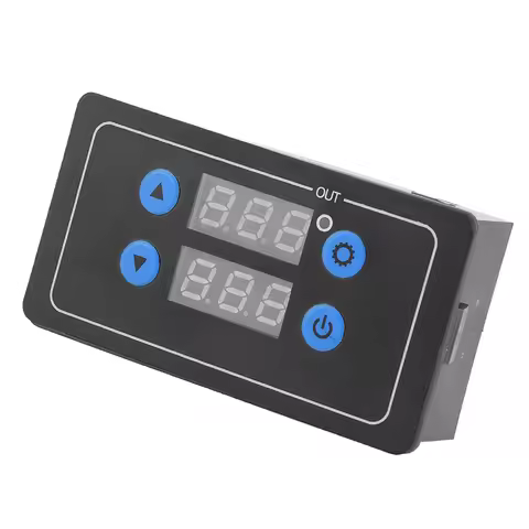 Digital Cycle Timer Relay Timer Relay YF‑4 Adjustable Cycle Delay Timer Relay Module Digital Display