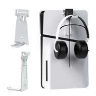 For PS5 /PS5 Slim Console Earphone and Controller Stand Hook Space Saving Headset Controller Hanging Hook