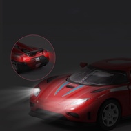 1:32 Koenigsegg Agera Supercar ล้อแม็กรถยนต์โมเดลหล่อเสียงและแสงรถรุ่นของเล่นคอลเลกชันเด็กของขวัญ