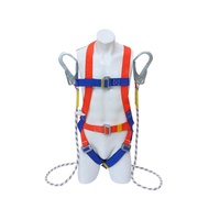 เข็มขัดเซฟตี้แบบเต็มตัว สายเซฟตี้กันตก safety belt พร้อมตะขอใหญ่2ขอ รับน้ำหนัก200kg เข็มขัดเซฟตี้ เซ