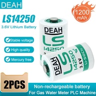New LS14250 14250 1/2AA TL-5902 3.6V Lithium Battery For Alarm System Smart Water Meter PLC CNC Mach