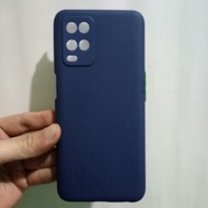oppo a54 case softcase silicon macaron case casing oppo a54 - biru