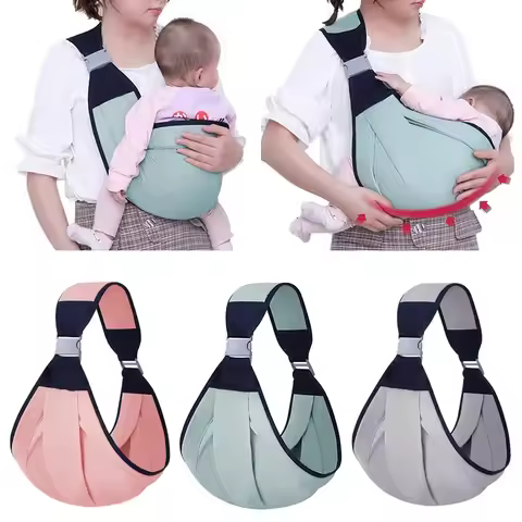 2025 New Baby Carrier Ergonomic Child Carrier Wrap Multifunctional Baby Carrier Ring Sling for Baby