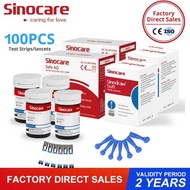 100Pcs Sinocare Blood Glucose Test Strips At 100 Pcs Lancets Blood Sugar Test Set Suitablefor Sinoc
