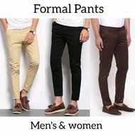 Seluar Slack Lelaki Slim fit stretchable fabric Mens Long pants Quality Premium