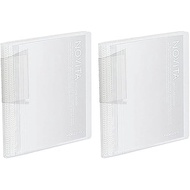 KOKUYO File Postcard Holder Novita A6 60 sheets, transparent Hase-N60T x 2