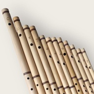 Alat Musik Suling Dangdut 1 Set Suling Bambu 12 Biji Suling